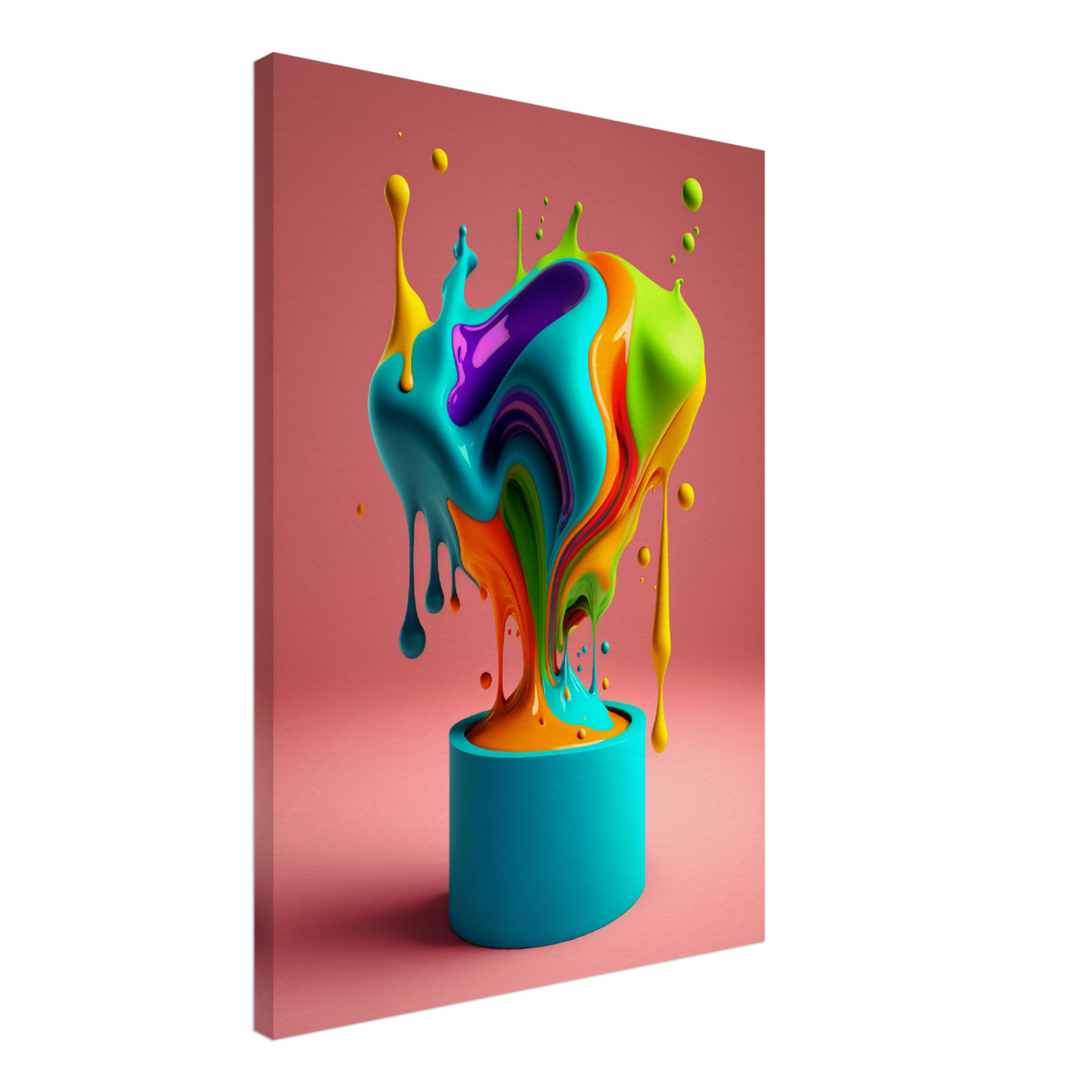 Liquid Motion Canvas Print - WallLumi Canvases