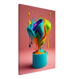 Liquid Motion Canvas Print - WallLumi Canvases