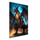 Charizard's Reign Canvas Print - WallLumi Canvases