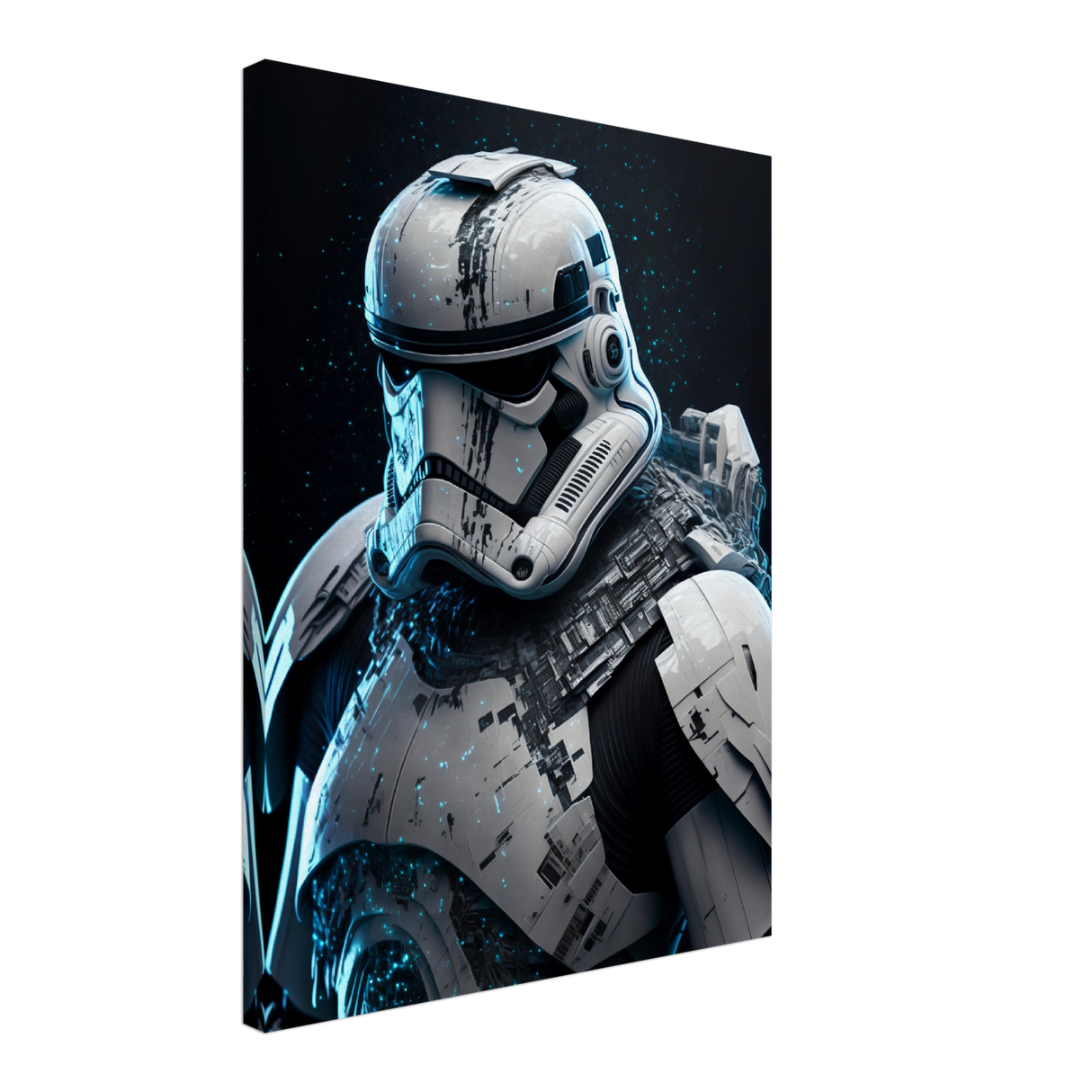 Galactic Enforcer Canvas Print - WallLumi Canvases