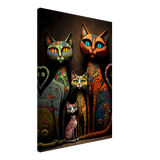 Picasso Cats Canvas Print - WallLumi Canvases