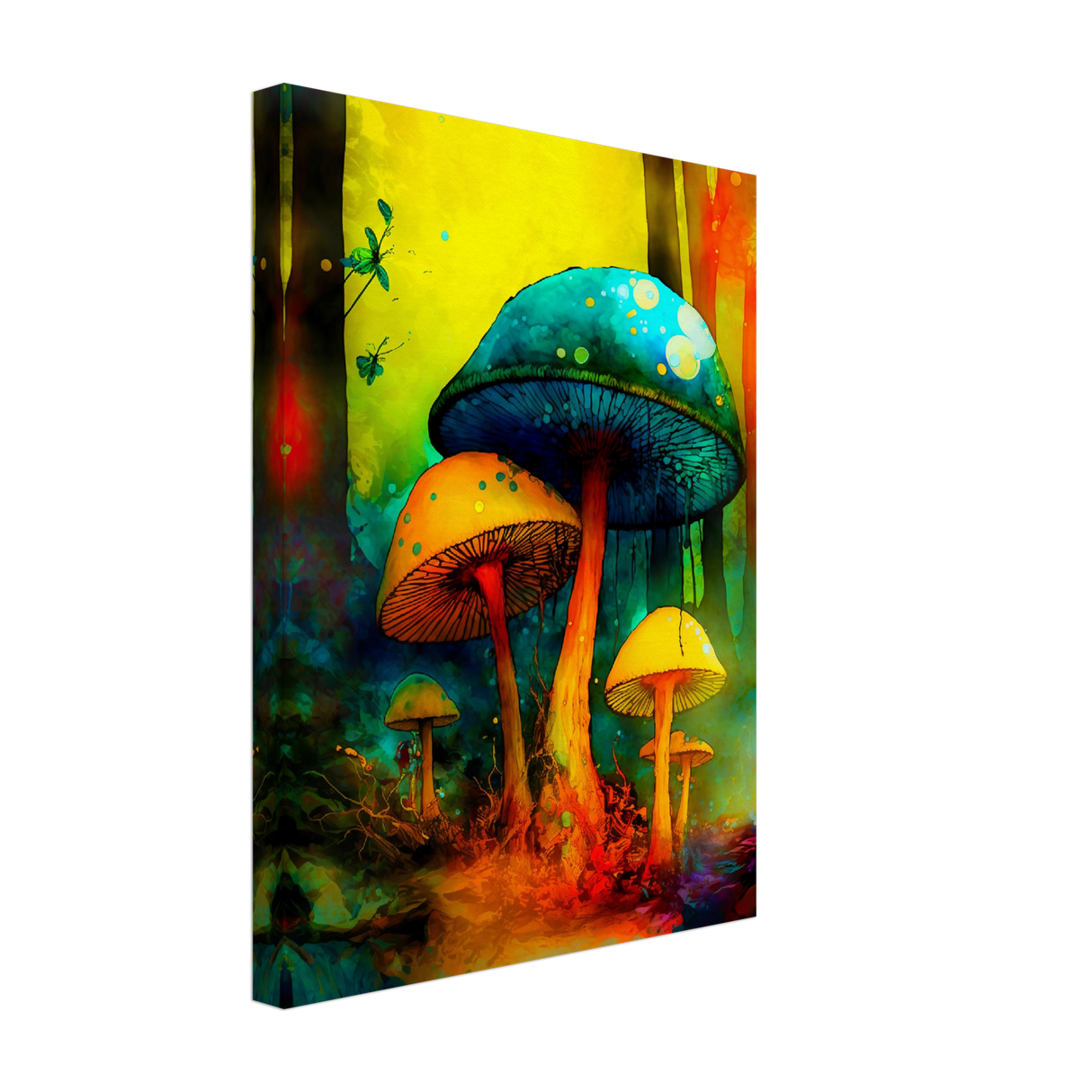 Enchanted Fungi Canvas Print - WallLumi Canvases