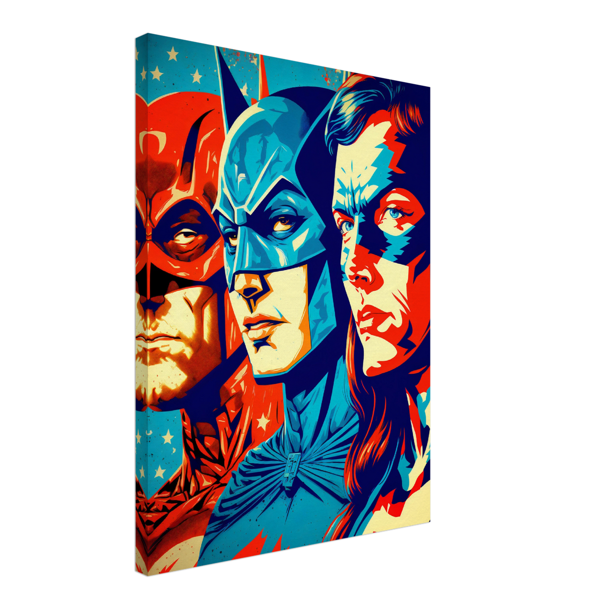 Pop Culture Crusaders Canvas Print - WallLumi Canvases