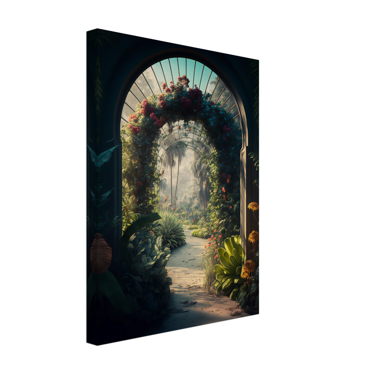 Botanical Garden Canvas Print - WallLumi Canvases