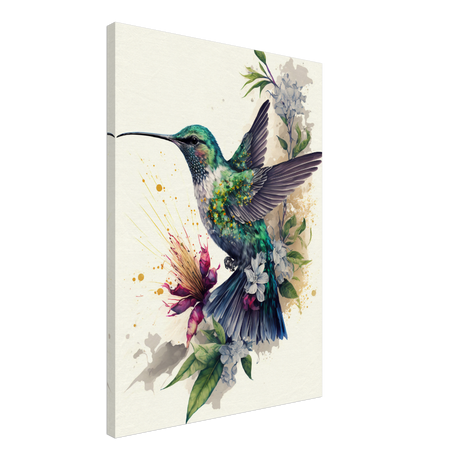 Floral Flutter Canvas Print - WallLumi Canvases