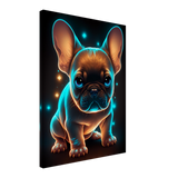 Luminous Frenchie Canvas Print - WallLumi Canvases