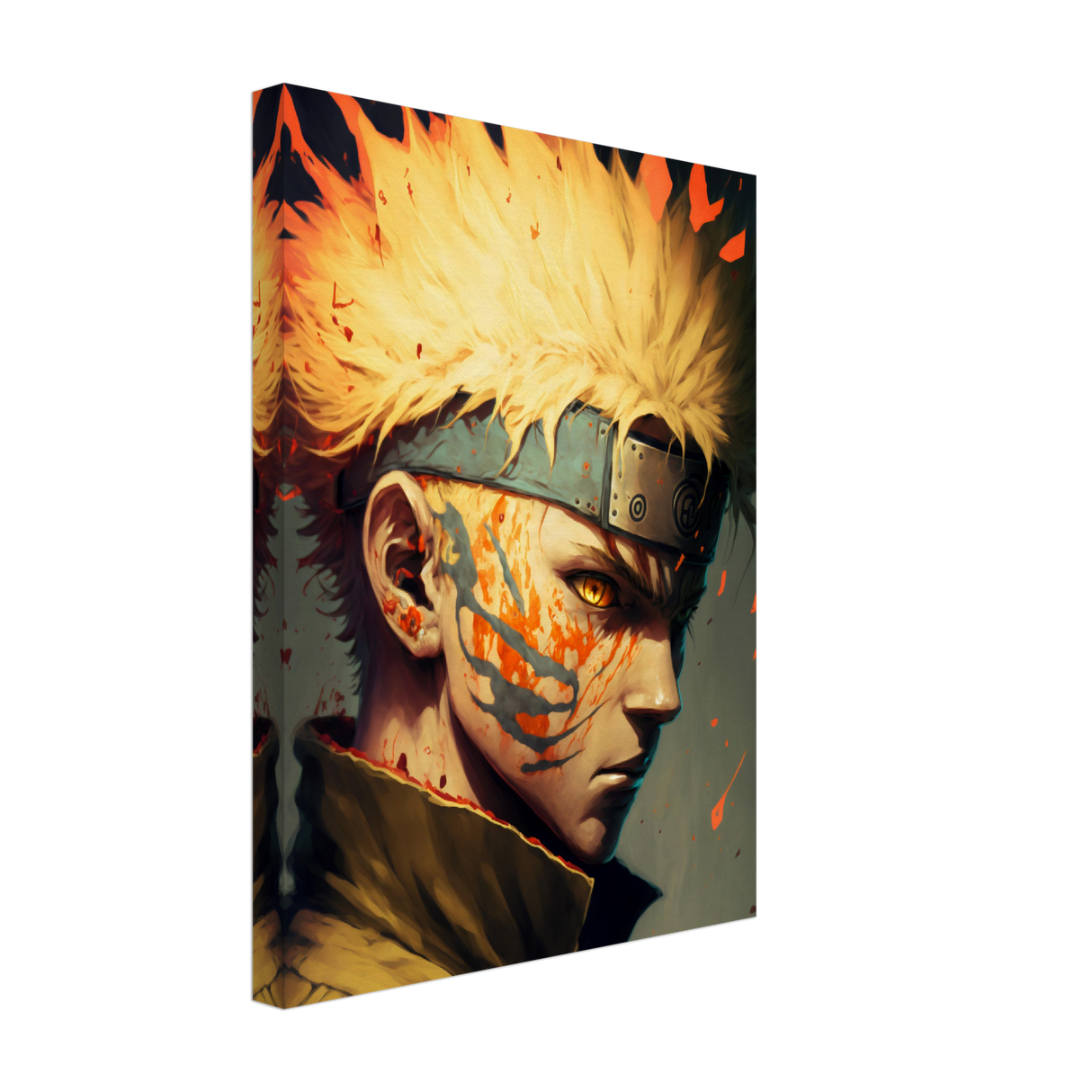 Naruto's Triumph Canvas Print - WallLumi Canvases