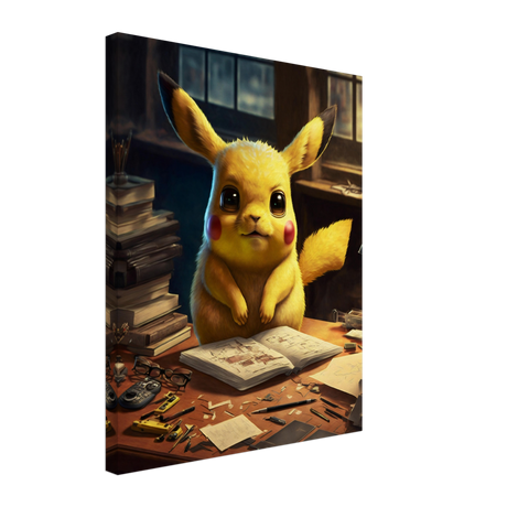 Pikachu's 9-5 Canvas Print - WallLumi Canvases