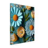 Blooming Daisies Canvas Print - WallLumi Canvases