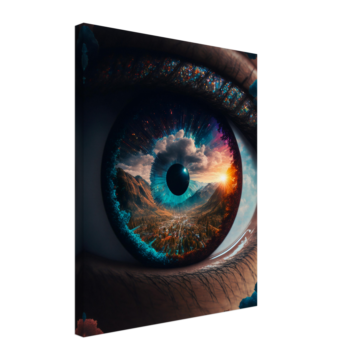 All Seeing Canvas Print - WallLumi Canvases