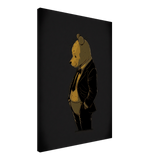 Pooh In A Suit Canvas Print - WallLumi Canvases