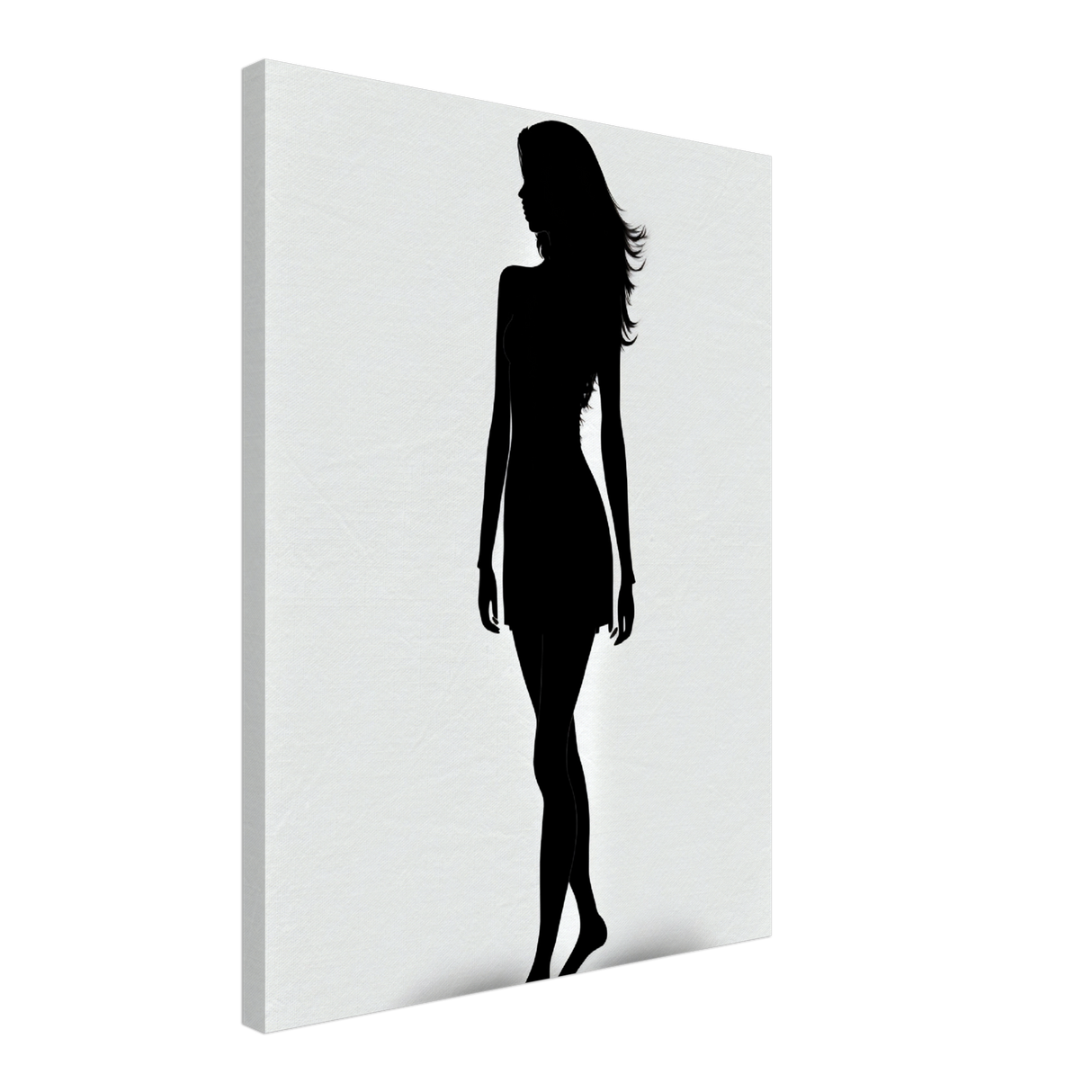 Silhouette Serenade Canvas Print - WallLumi Canvases