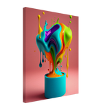 Liquid Motion Canvas Print - WallLumi Canvases