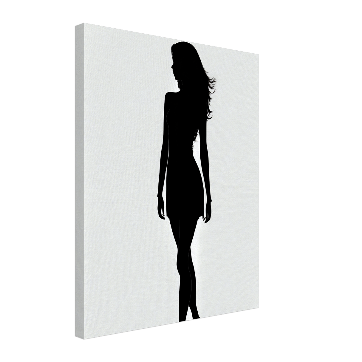 Silhouette Serenade Canvas Print - WallLumi Canvases