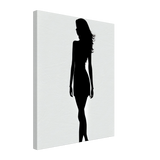 Silhouette Serenade Canvas Print - WallLumi Canvases