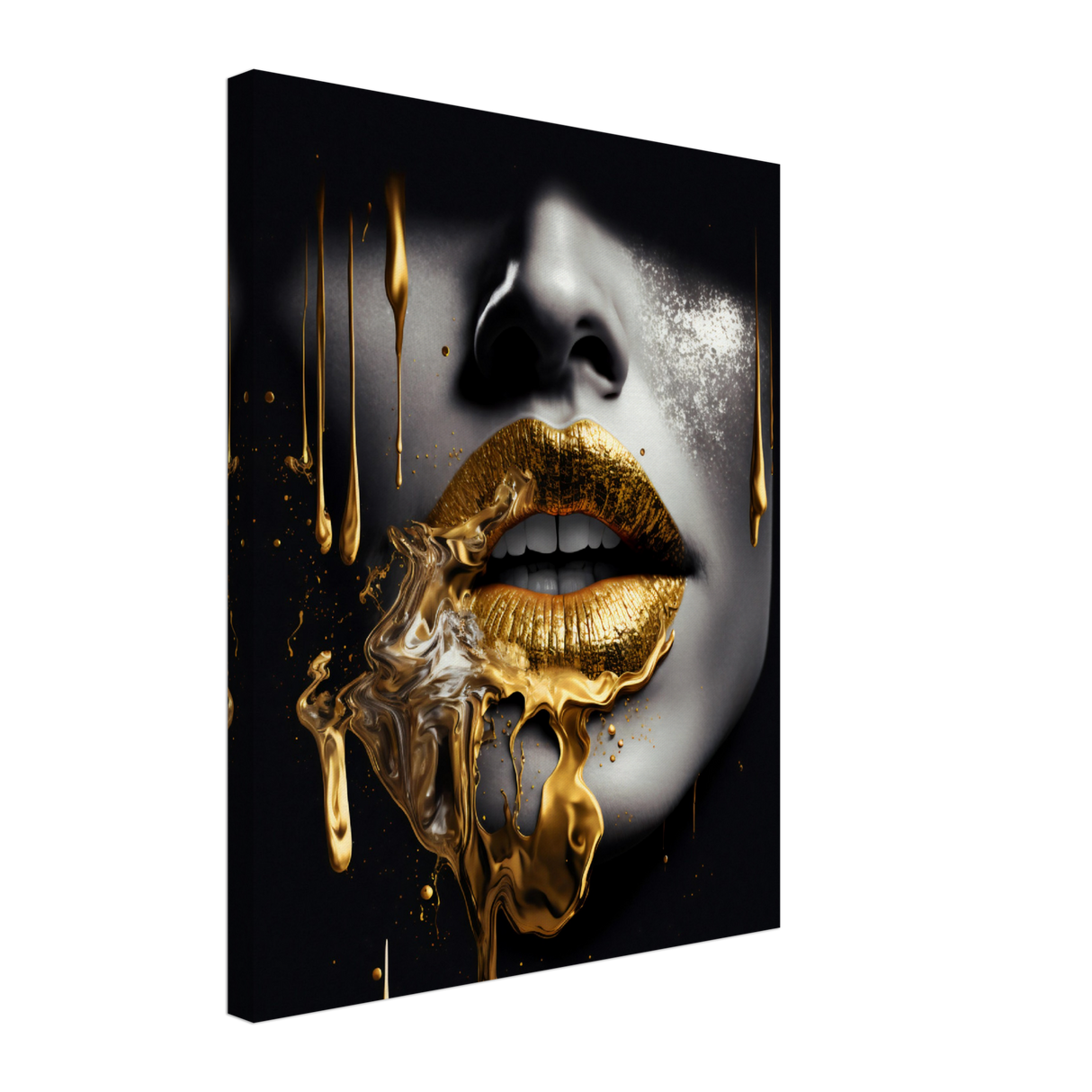 Elegant Gold Canvas Print - WallLumi Canvases