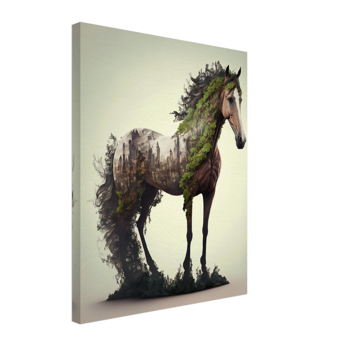 Nature's Equine Canvas Print - WallLumi Canvases