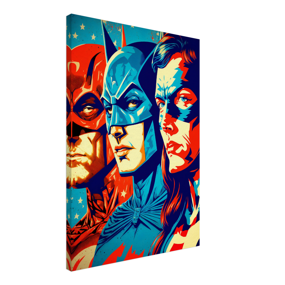 Pop Culture Crusaders Canvas Print - WallLumi Canvases