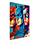 Pop Culture Crusaders Canvas Print - WallLumi Canvases