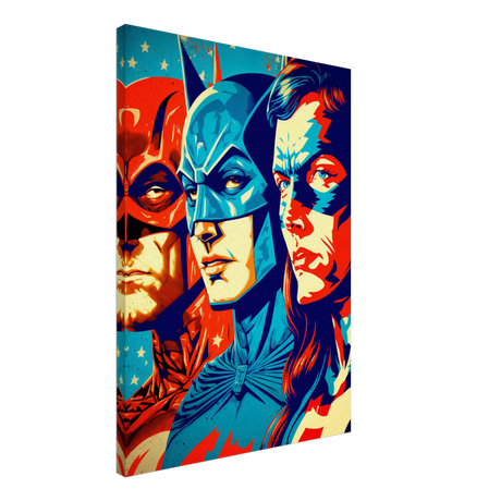 Pop Culture Crusaders Canvas Print - WallLumi Canvases