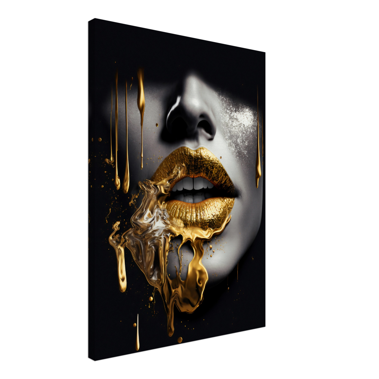 Elegant Gold Canvas Print - WallLumi Canvases