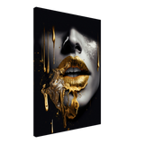 Elegant Gold Canvas Print - WallLumi Canvases