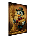 Scrooge's Golden Corn Canvas Print - WallLumi Canvases