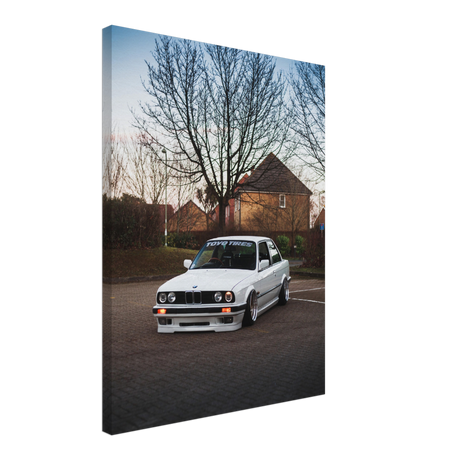 BMW E30 Legacy Canvas Print - WallLumi Canvases