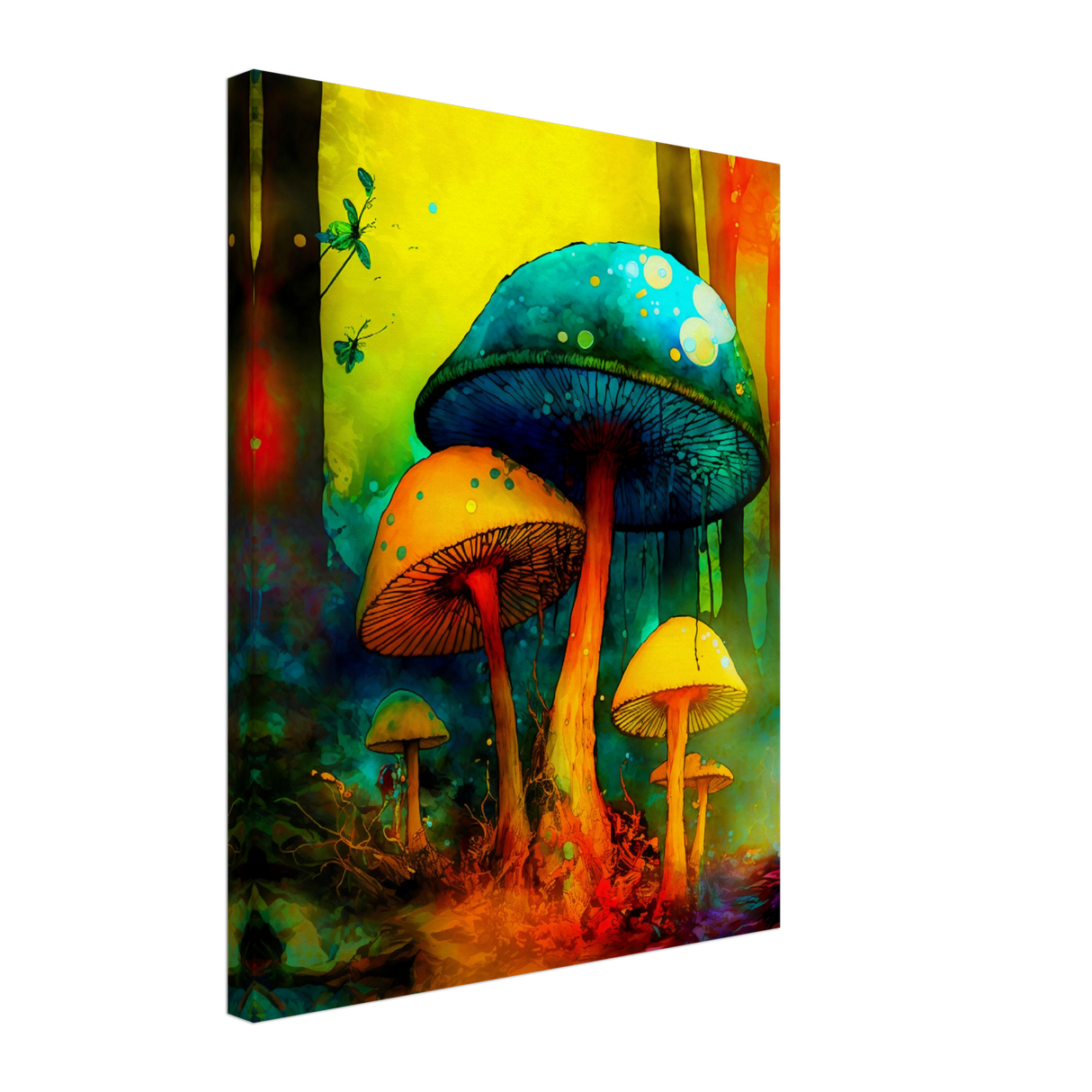 Enchanted Fungi Canvas Print - WallLumi Canvases