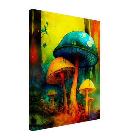 Enchanted Fungi Canvas Print - WallLumi Canvases