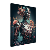 Robo-Flora Canvas Print - WallLumi Canvases