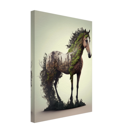 Nature's Equine Canvas Print - WallLumi Canvases