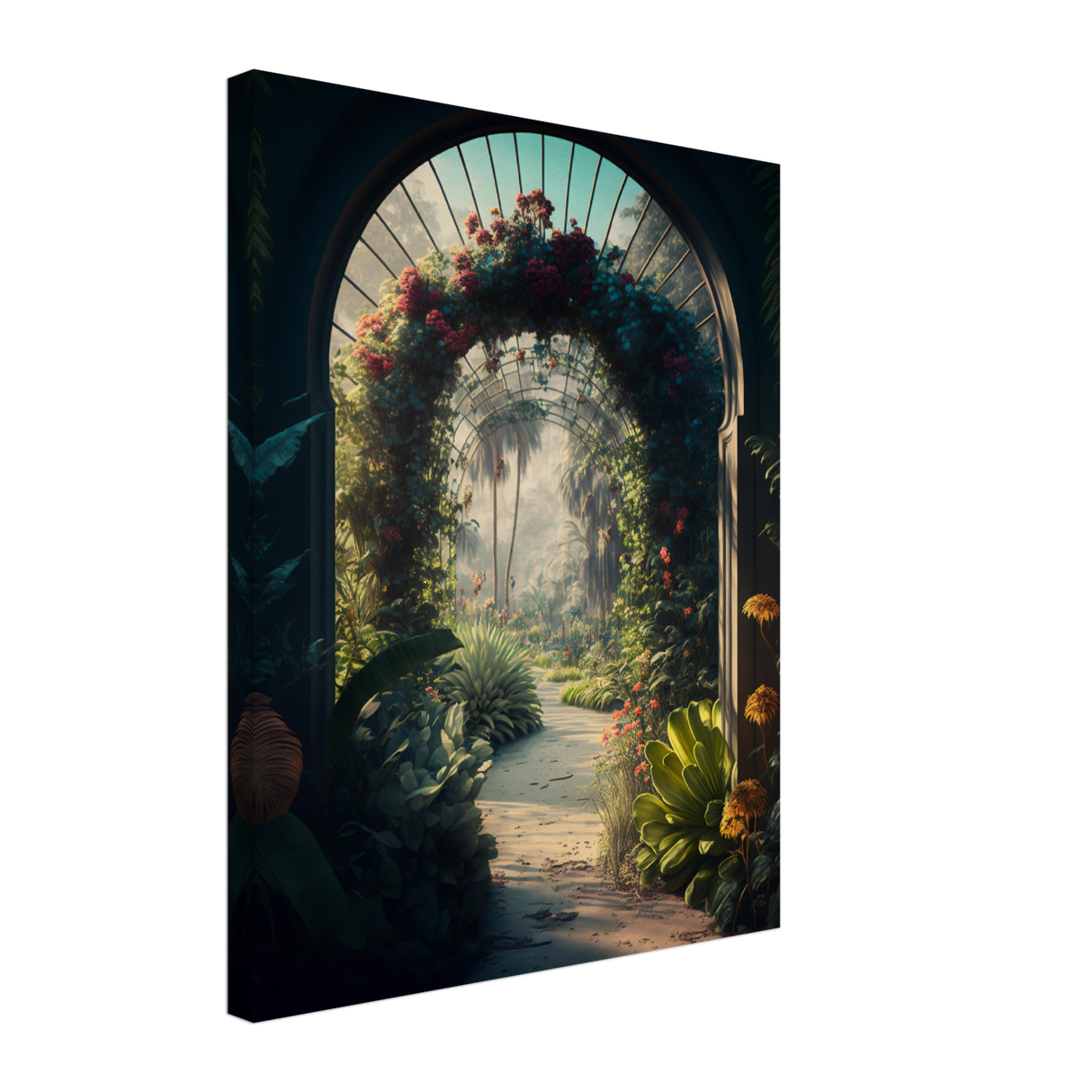 Botanical Garden Canvas Print - WallLumi Canvases