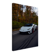 Autumnal Lamborghini Canvas Print - WallLumi Canvases