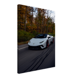 Autumnal Lamborghini Canvas Print - WallLumi Canvases