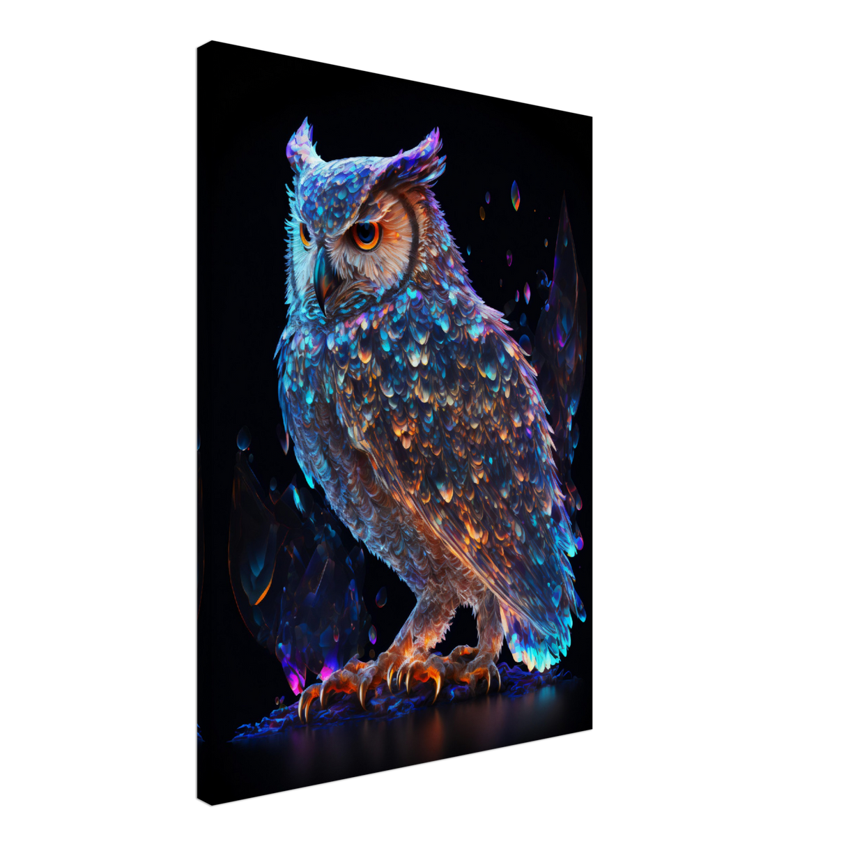 Crystal Owl - WallLumi