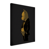 Pooh In A Suit Canvas Print - WallLumi Canvases