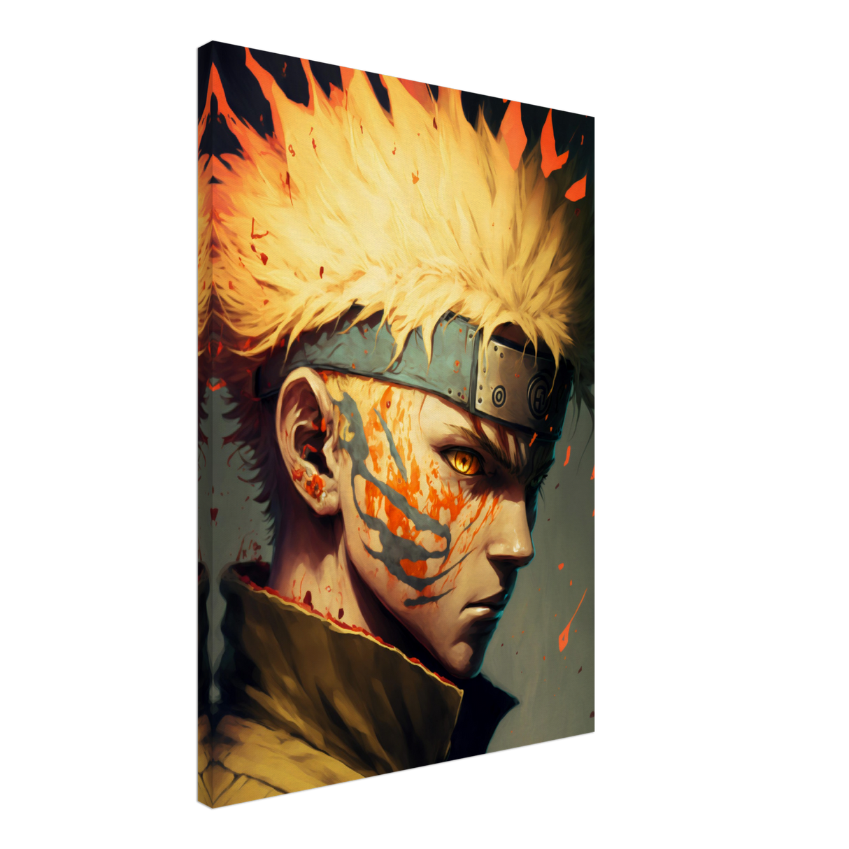 Naruto's Triumph Canvas Print - WallLumi Canvases