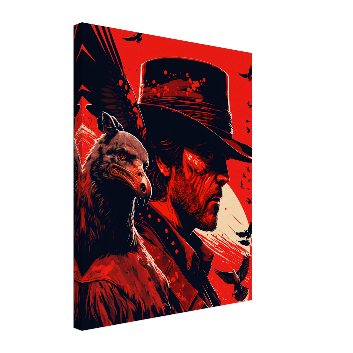 Deadly Frontier Canvas Print - WallLumi Canvases