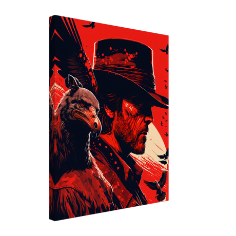 Deadly Frontier Canvas Print - WallLumi Canvases