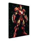 Pixelated Iron Man - WallLumi