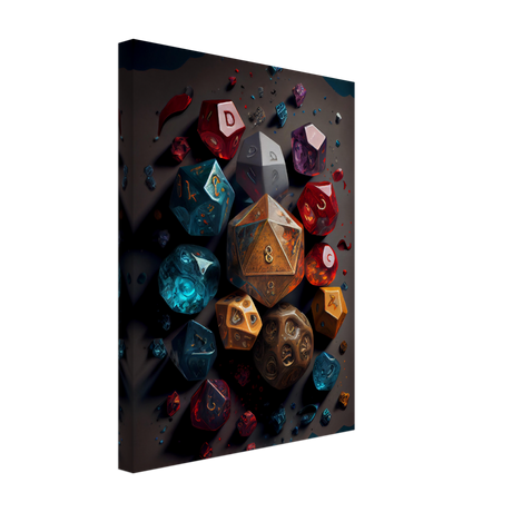 D&D Crystal Dice - WallLumi