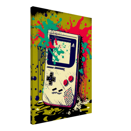 The Gameboy Evolution Canvas Print - WallLumi Canvases