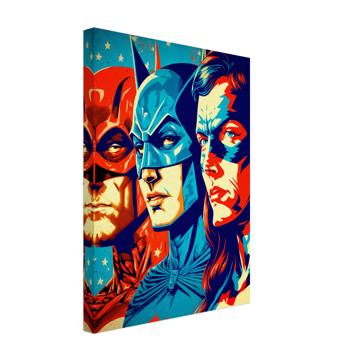 Pop Culture Crusaders Canvas Print - WallLumi Canvases