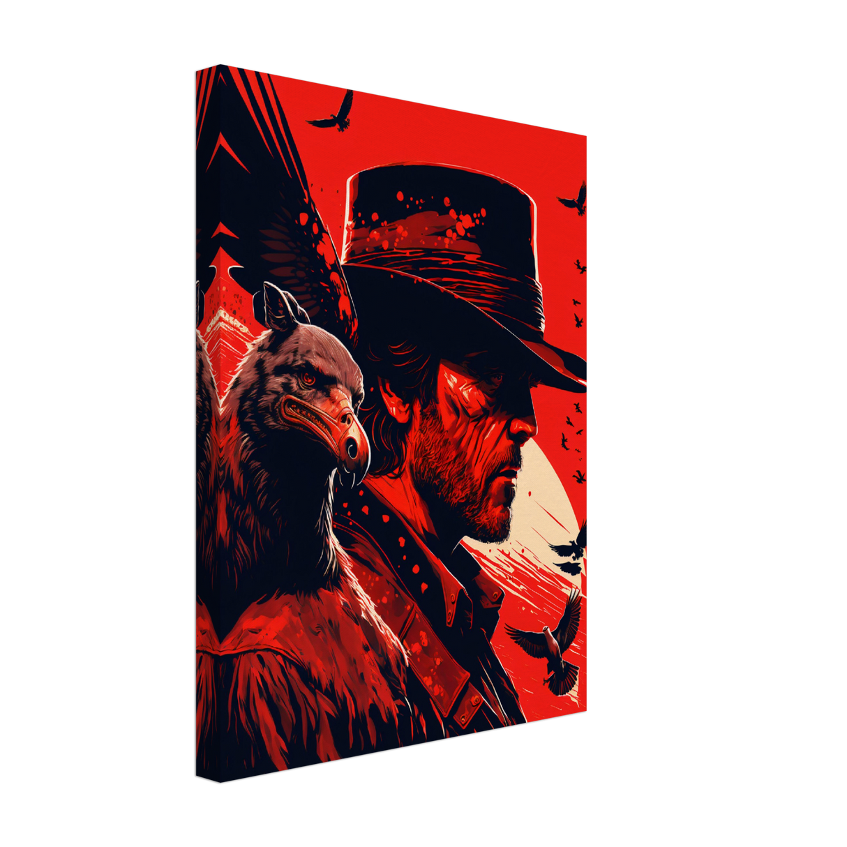 Deadly Frontier Canvas Print - WallLumi Canvases