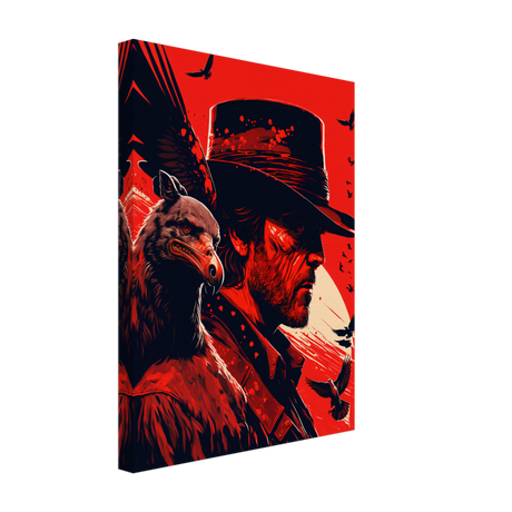 Deadly Frontier Canvas Print - WallLumi Canvases