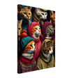 Cat People Canvas Print - WallLumi Canvases