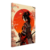 Samurai Serenity Canvas Print - WallLumi Canvases