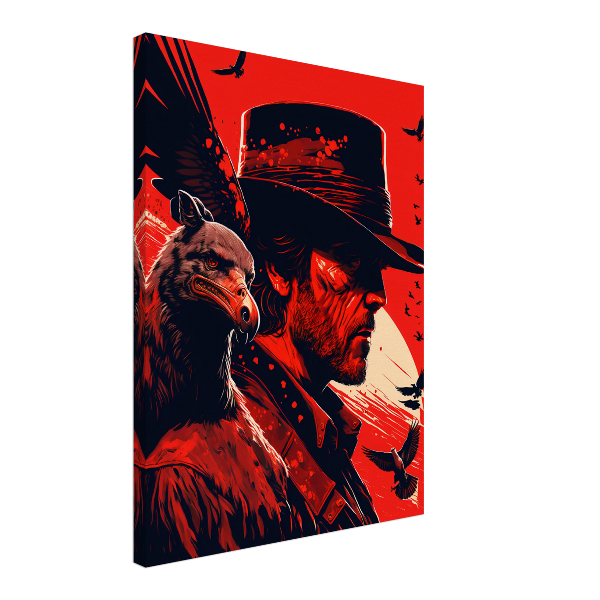 Deadly Frontier Canvas Print - WallLumi Canvases