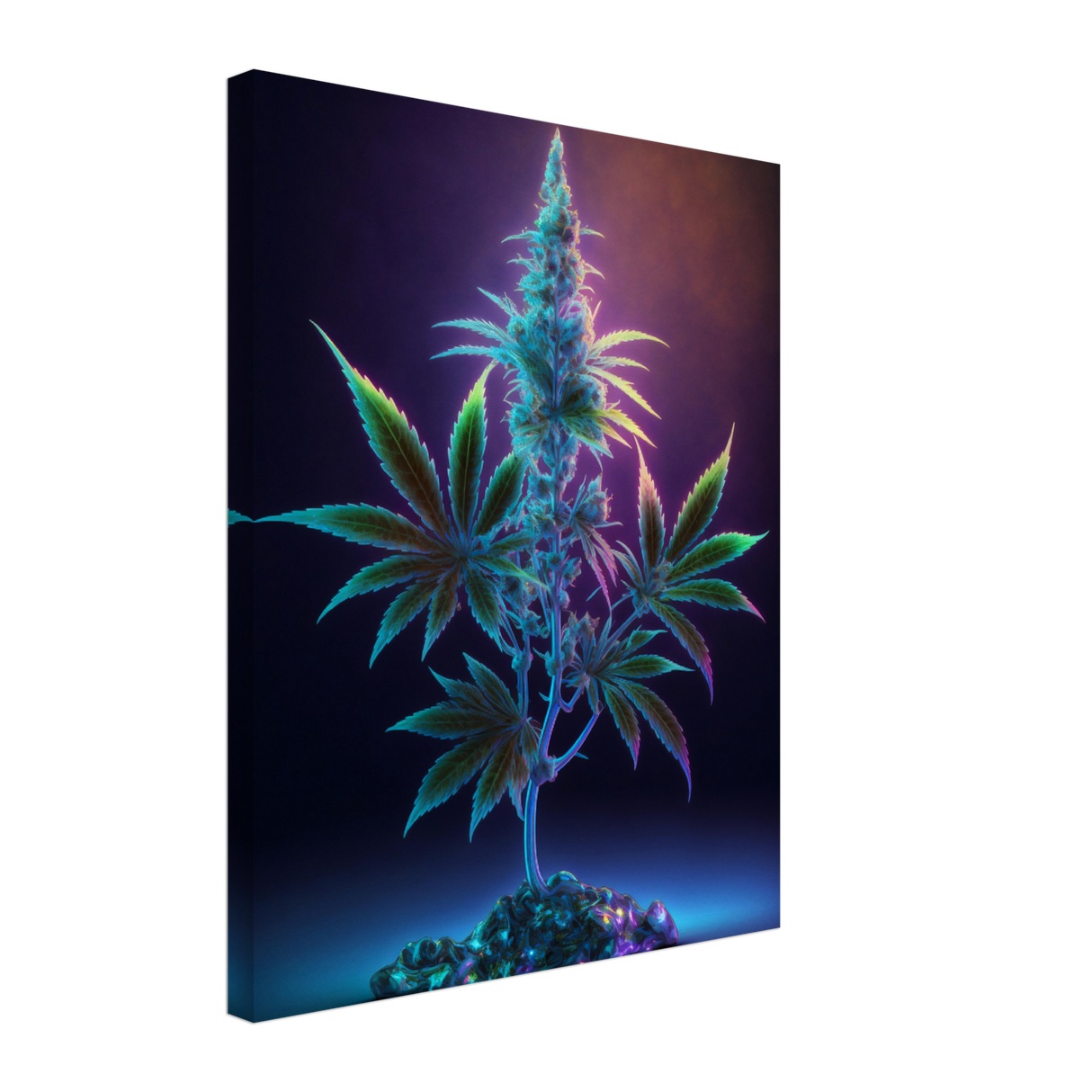 Crystalized Cannabis - WallLumi